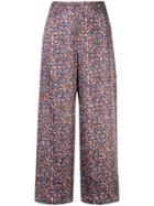 Muller Of Yoshiokubo Majorelle Flared Trousers - Multicolour