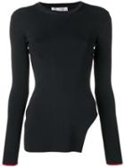 Victoria Beckham Side Cut Out Sweater - Black
