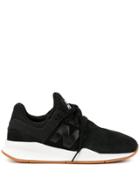 New Balance Logo Patch Low Top Sneakers - Black