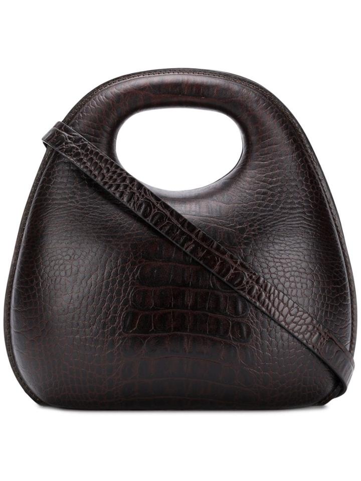Lemaire Lemaire W183bg248 Chocolate Leather/fur/exotic Skins->leather