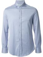 Brunello Cucinelli Classic Shirt, Men's, Size: Xl, Blue, Cotton