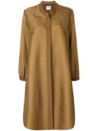 Forte Forte Flared A-line Coat - Brown