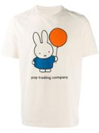 Pop Trading Company Miffy Logo T-shirt - Neutrals