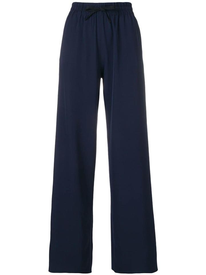 Blanca Flared Track Pants - Blue
