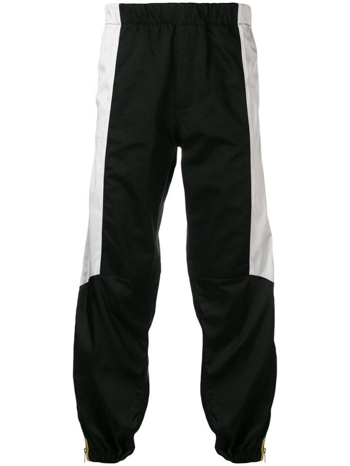 Givenchy Contrast Panel Track Pants - Black