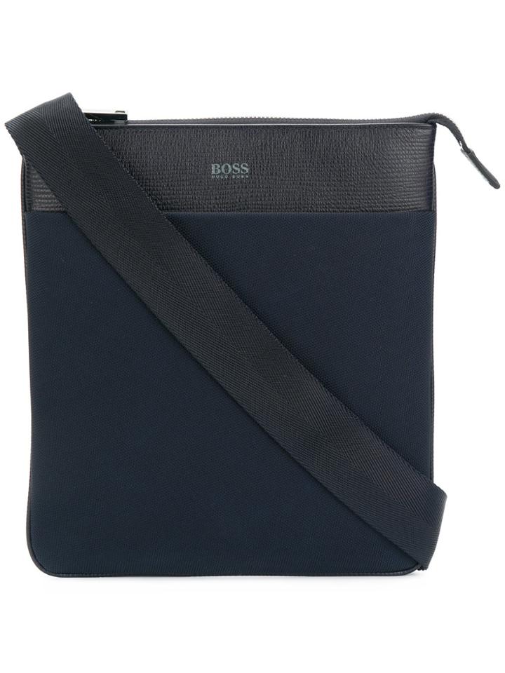 Boss Hugo Boss Embossed Logo Shoulder Bag - Blue