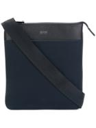Boss Hugo Boss Embossed Logo Shoulder Bag - Blue