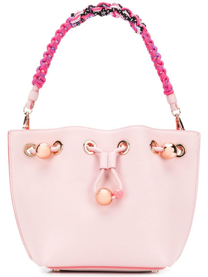 Sophia Webster Romy Mini Bucket Bag - Pink & Purple