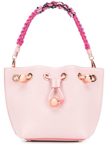 Sophia Webster Romy Mini Bucket Bag - Pink & Purple