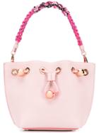 Sophia Webster Romy Mini Bucket Bag - Pink & Purple