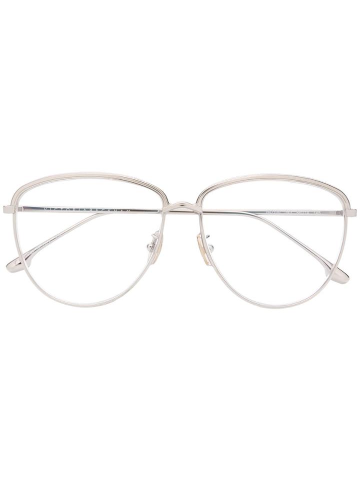 Victoria Beckham Vb2100 Glasses - Silver