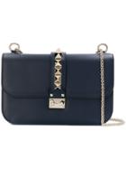 Valentino Chain Detail Shoulder Bag - Blue