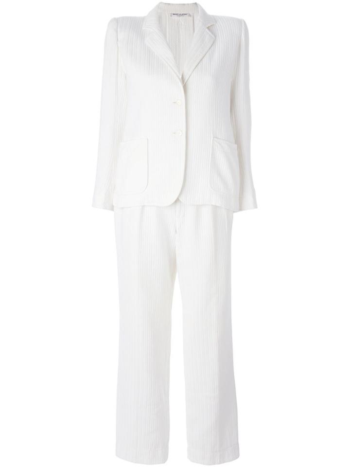 Yves Saint Laurent Vintage Two Piece Suit - White