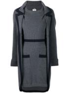 Chanel Pre-owned 2008's Knitted Dress And Coat - Grey