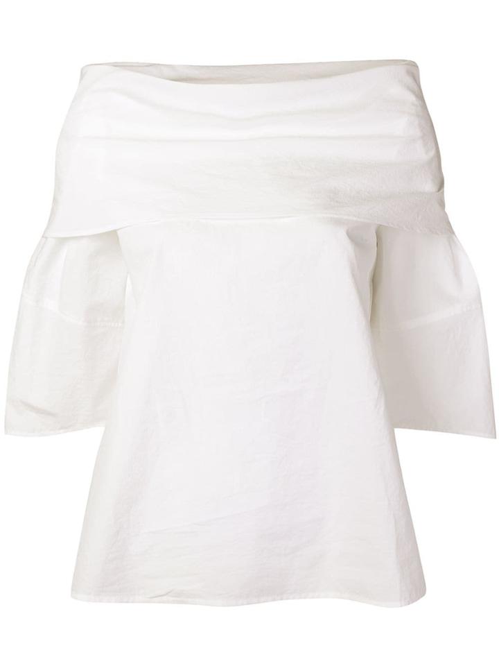 Paule Ka Off-the-shoulder Top - White