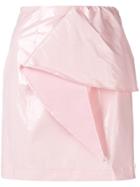 Brognano Ruffle Detail Mini Skirt - Pink
