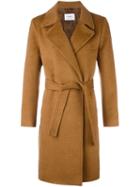 Ports 1961 Belted Trench Coat, Men's, Size: 52, Nude/neutrals, Cupro/alpaca/virgin Wool