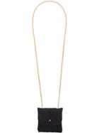 Chanel Vintage Mini Bag Necklace - Black