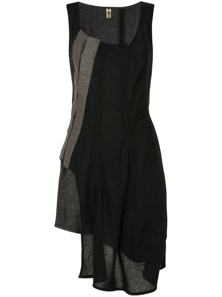 Comme Des Garçons Vintage Cashmere Asymmetric Tank Top - Black