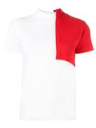 Jacquemus Colour Block T-shirt, Women's, Size: 36, White, Cotton