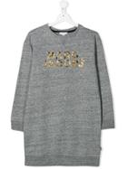Little Marc Jacobs Teen Bead-embellished Dress - Grey