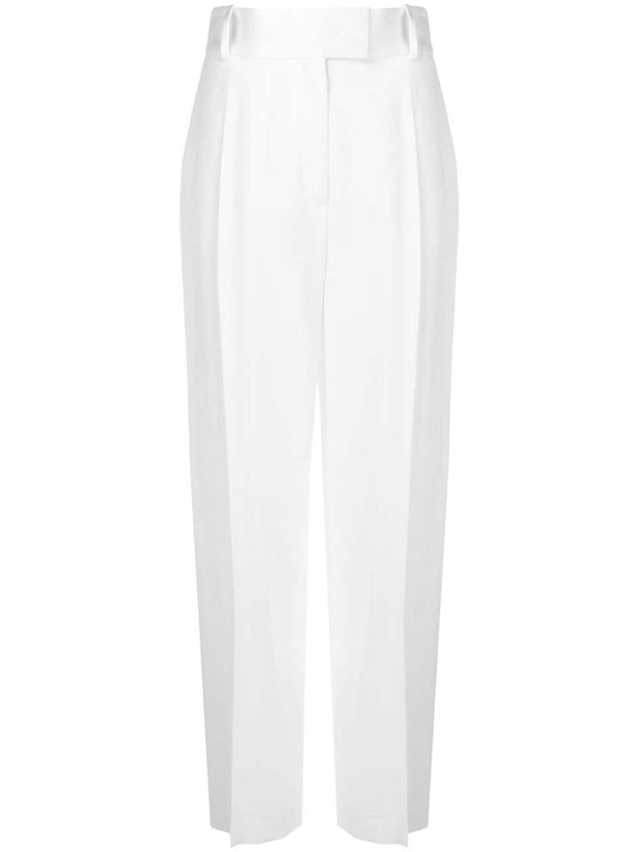 Ermanno Scervino High-rise Trousers - White