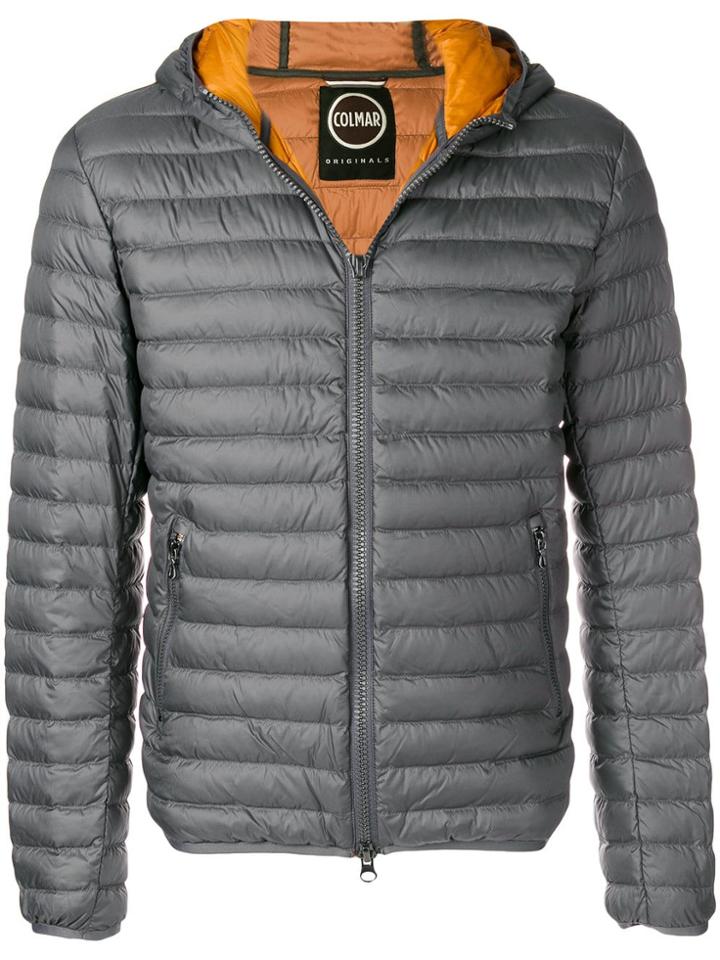 Colmar Hooded Puffer Jacket - Grey