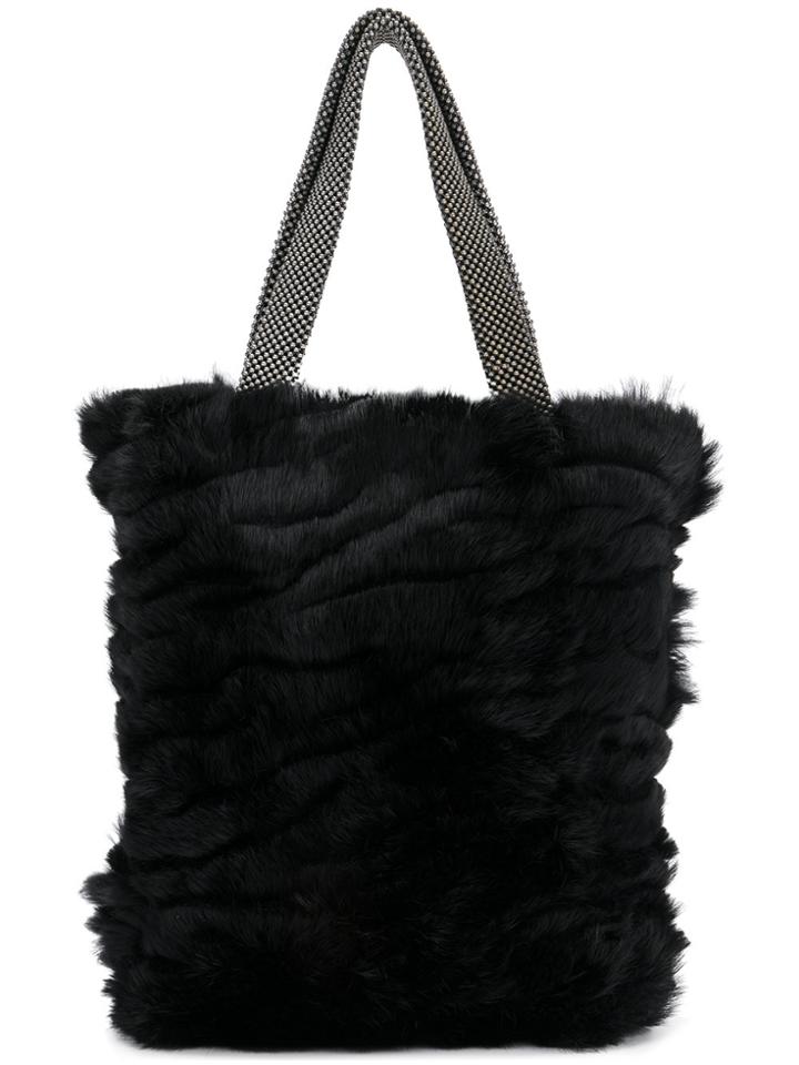Laura B Mini Shopper Bag - Black