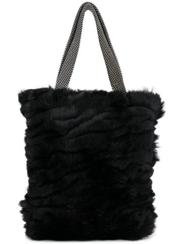 Laura B Mini Shopper Bag - Black