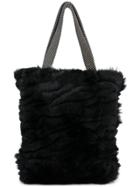 Laura B Mini Shopper Bag - Black