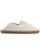 Ermenegildo Zegna Collapsible Espadrilles - White