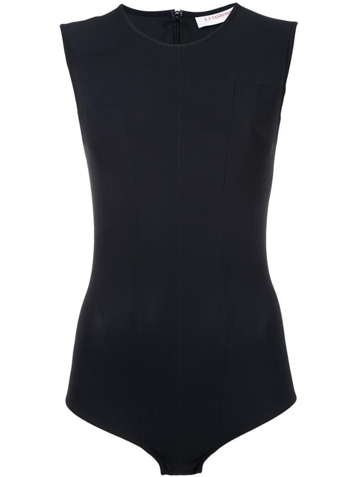 A.f.vandevorst Fitted Top - Black