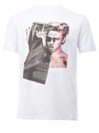 Neil Barrett Cover Print T-shirt, Men's, Size: Medium, White, Cotton