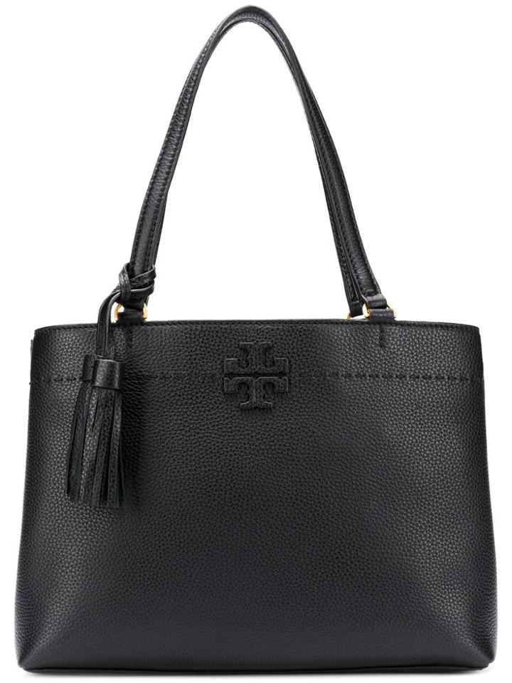 Tory Burch Mcgraw Triple Compartment Bag - Black