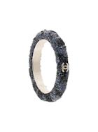 Chanel Pre-owned Spangle Bangle - Blue
