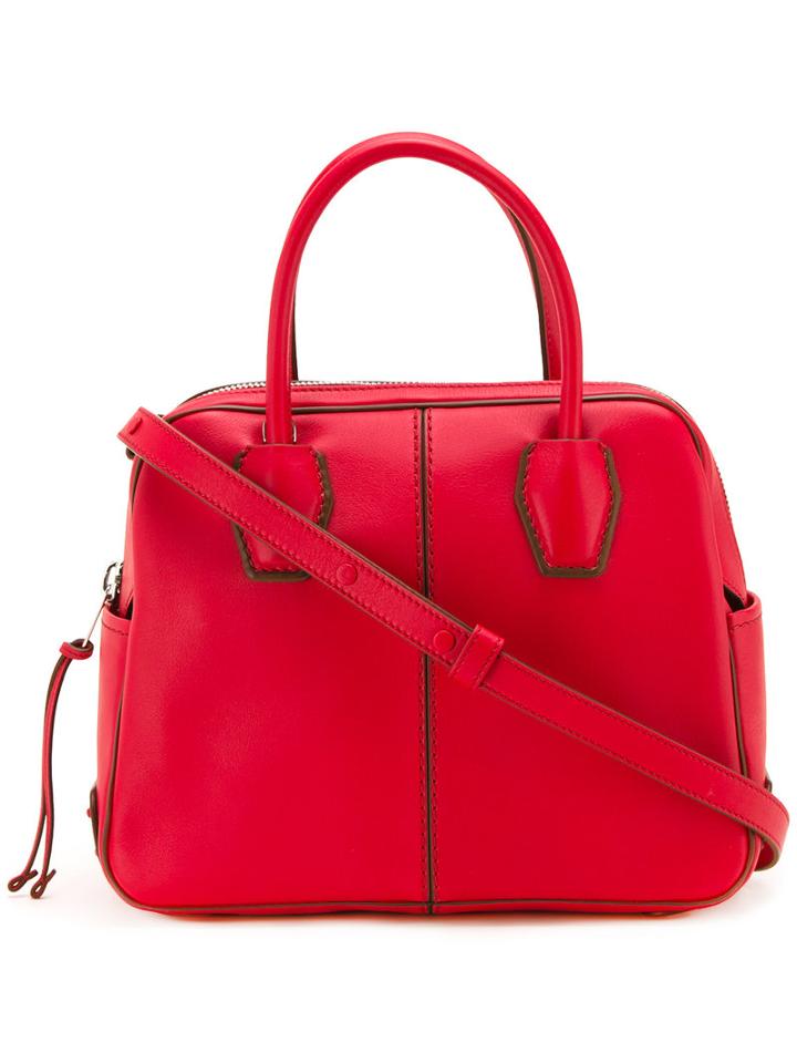 Tod's - Miky Tote - Women - Calf Leather - One Size, Red, Calf Leather