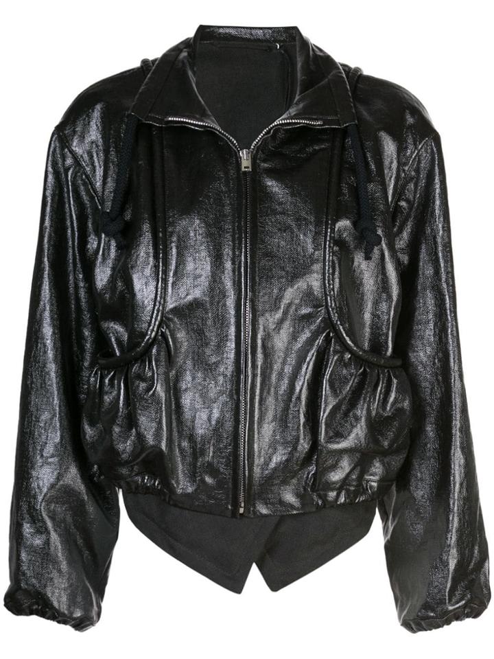 Lemaire Cropped Jacket - Green