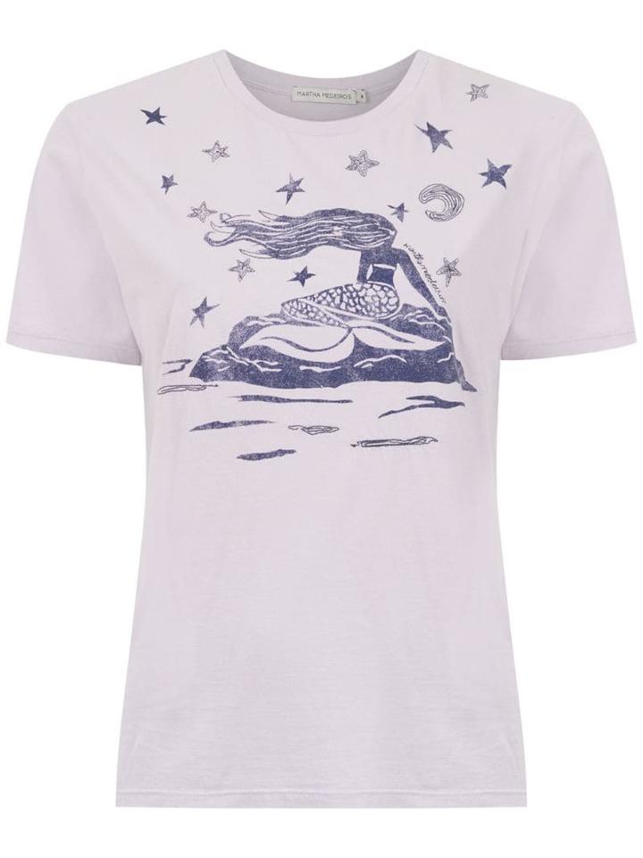 Martha Medeiros Printed T-shirt - Pink