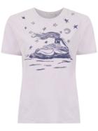 Martha Medeiros Printed T-shirt - Pink