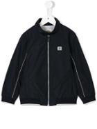 Armani Junior Zipped Jacket, Boy's, Size: 7 Yrs, Blue