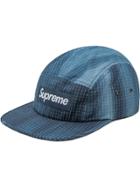 Supreme Logo Patch Baseball Cap - Blue