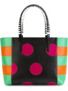Etro Dot And Stripe Shopper Tote