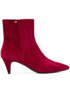 Michael Michael Kors Flex Kitten-heel Boots - Red