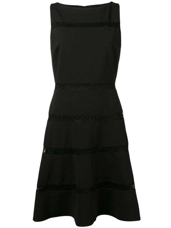 Lauren Ralph Lauren Flared Midi Dress - Black