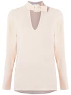 Olympiah - Long Sleeves Top - Women - Polyester - 42, Nude/neutrals, Polyester