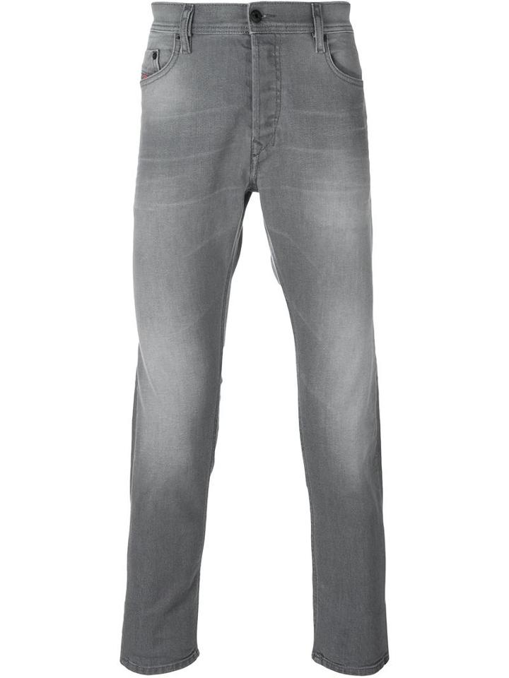 Diesel 'tepphar' Jeans, Men's, Size: 33, Grey, Cotton/spandex/elastane