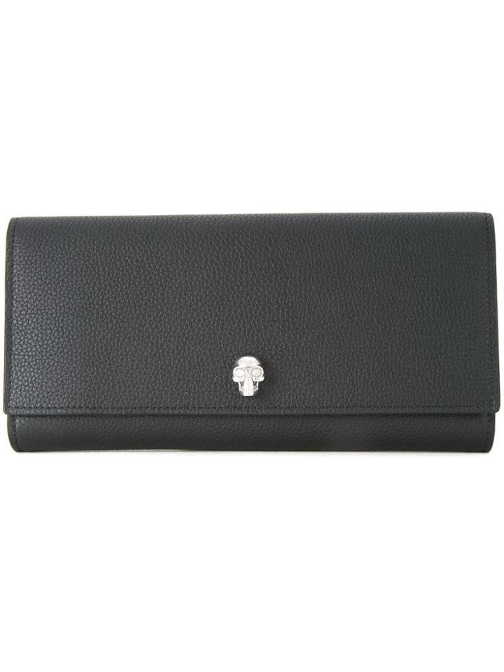 Alexander Mcqueen Skull Document Holder - Black