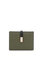 Valextra Foldover Wallet - Green