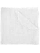 Monni 23 Frayed Lightweight Scarf - Grey