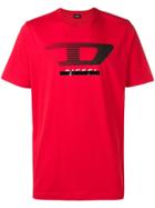 Diesel D Logo T-shirt - Red